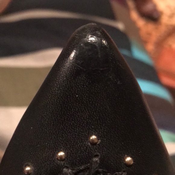 Rebecca Minkoff suede and leather flats with studs - Picture 4 of 4